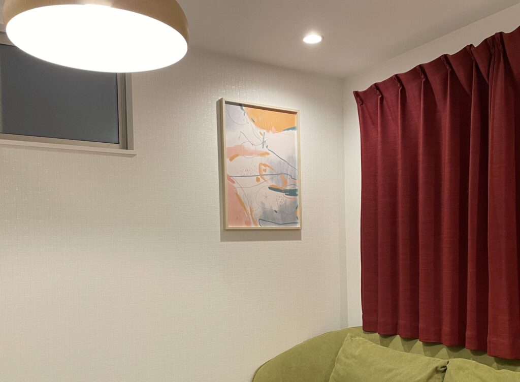 リビングのポスター